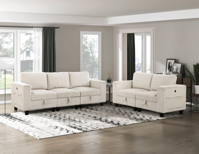 Sofa And Loveseat Set