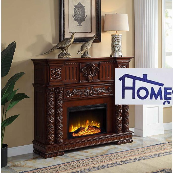 Fireplace TV Console Table