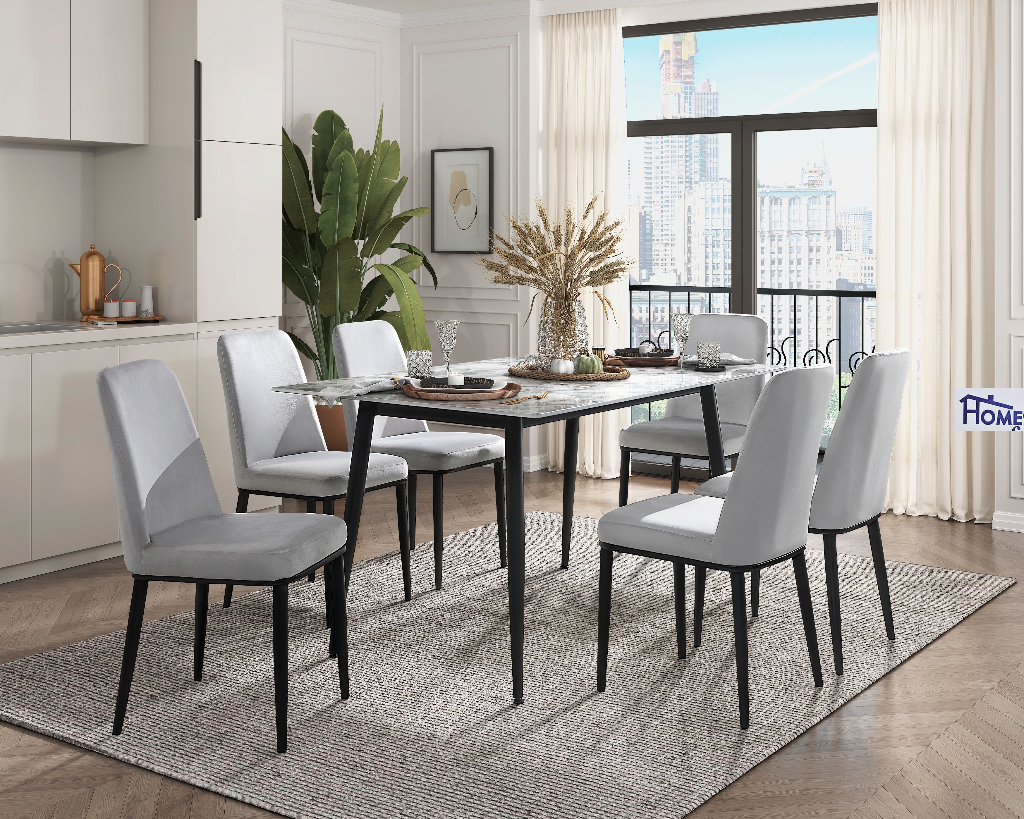 7 pcs Luxe Contempor