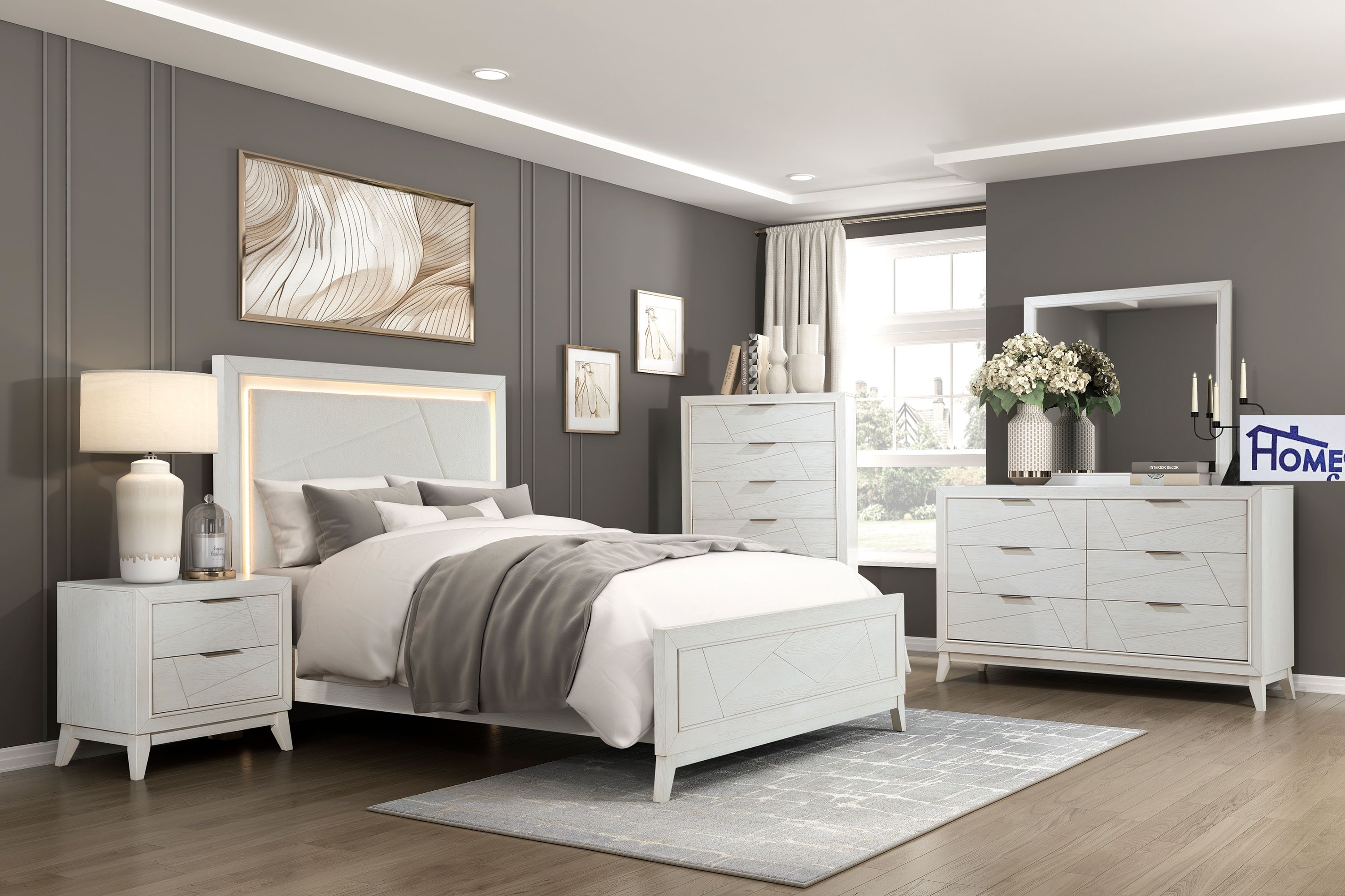 Antique White Finish