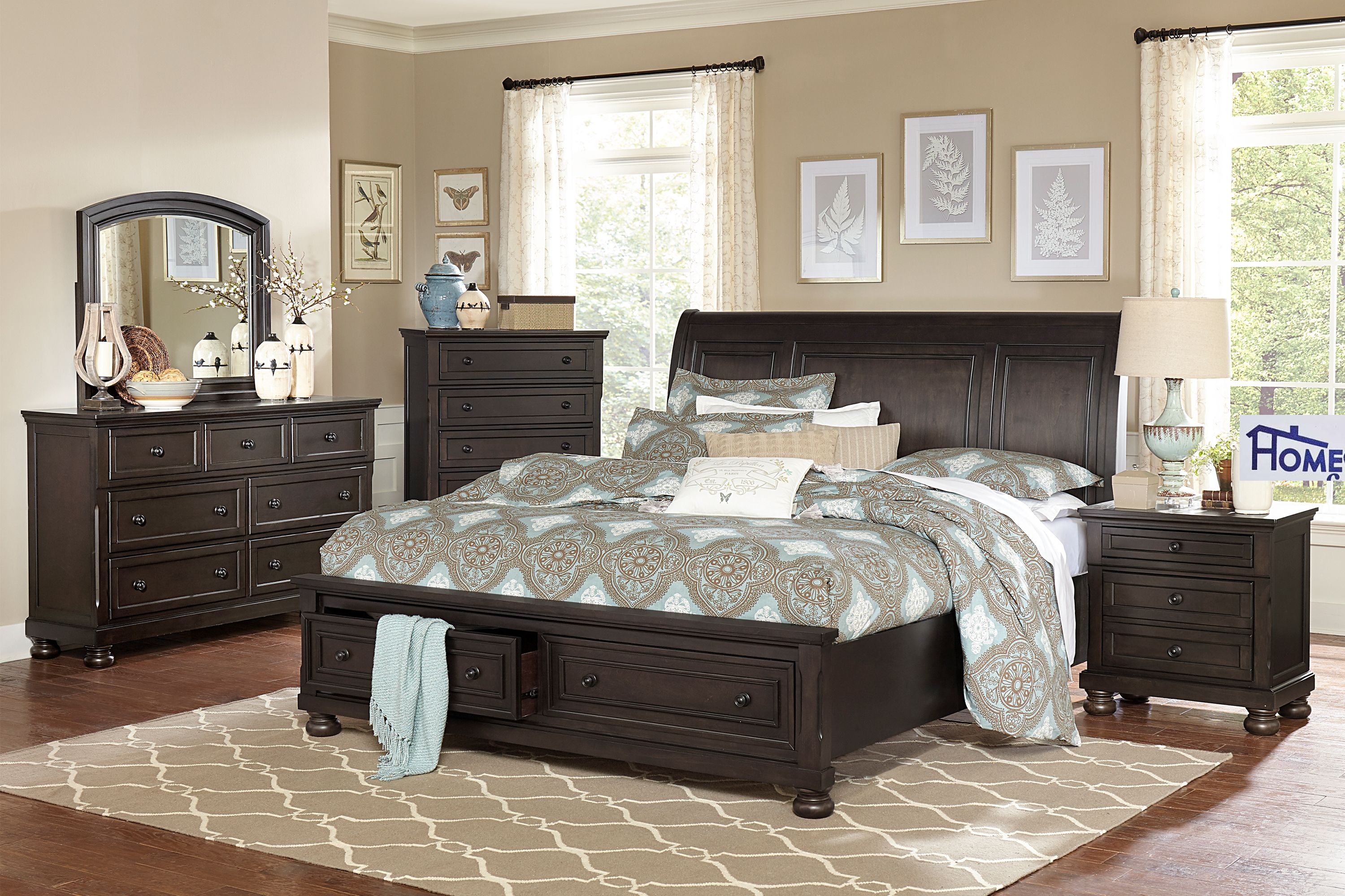 Grayish Brown Finish