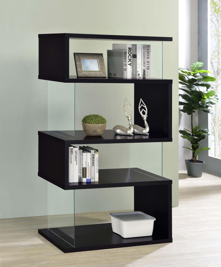 63-inch 4-shelf Glas