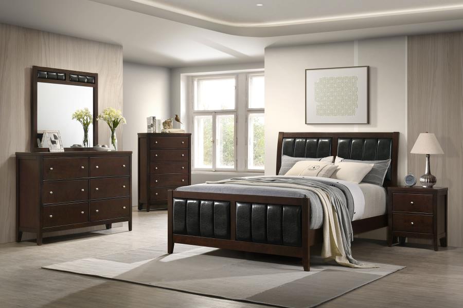 Wood Queen Panel Bed