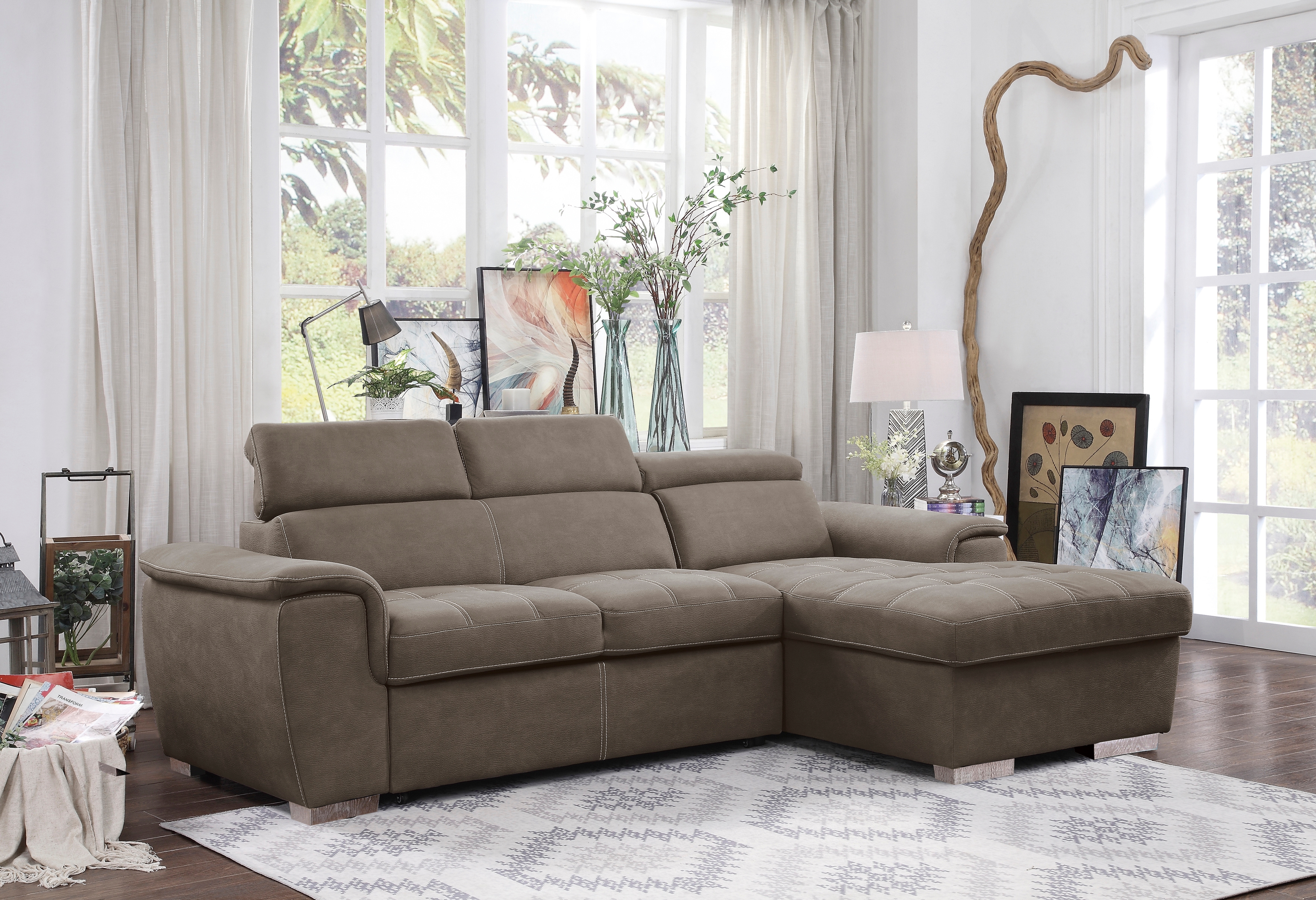 2-Piece Sectional wi