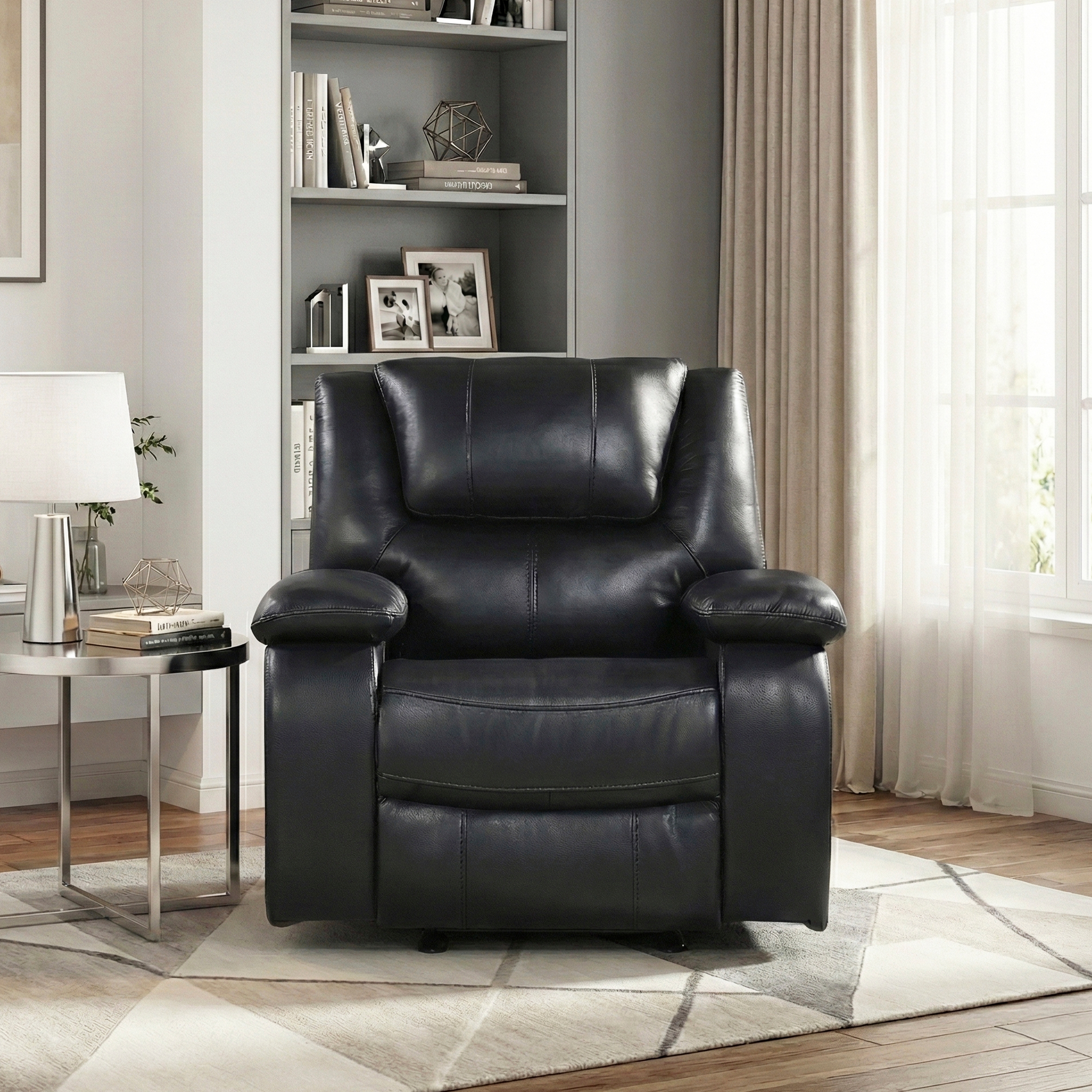 Leather Glider Recli