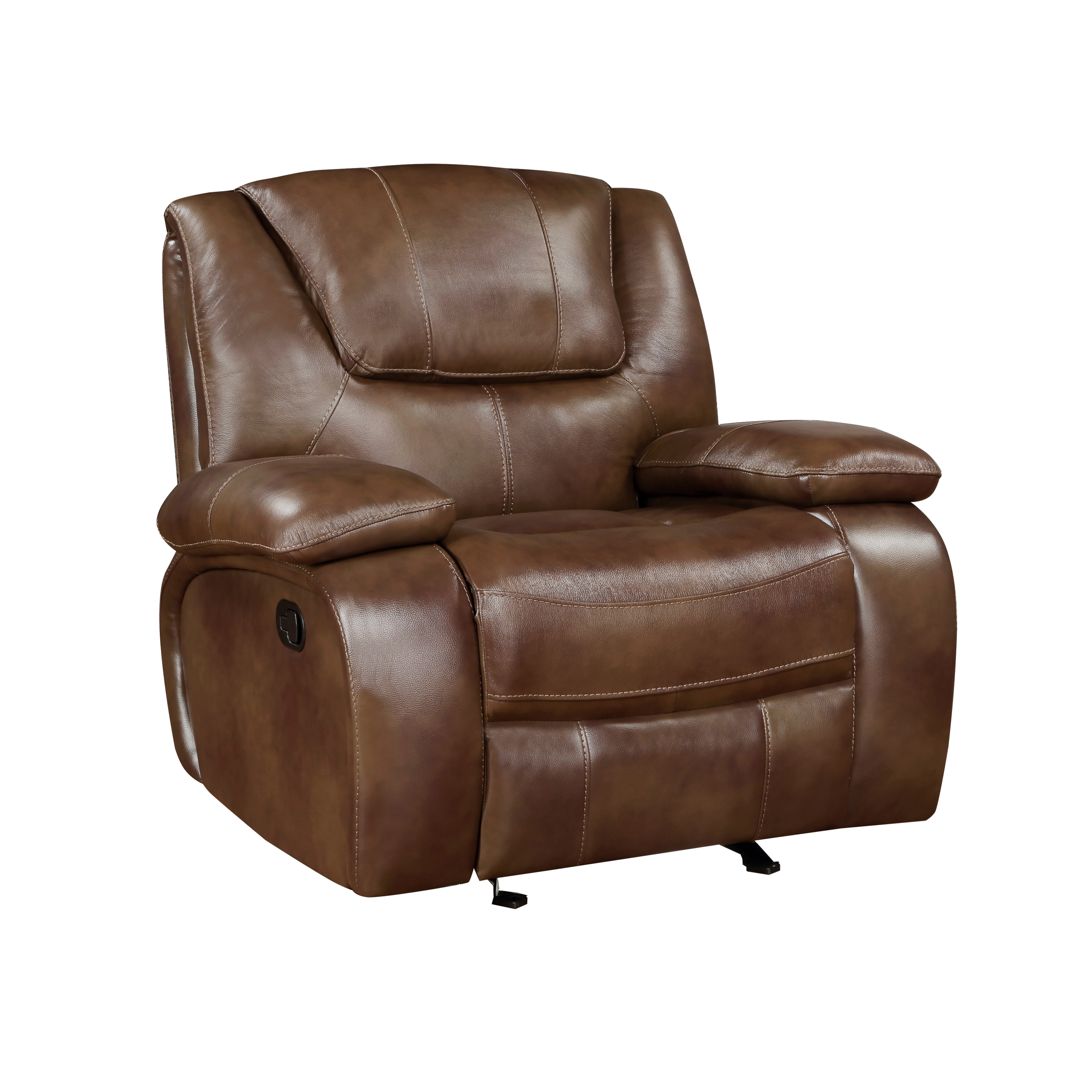 Leather Glider Recli