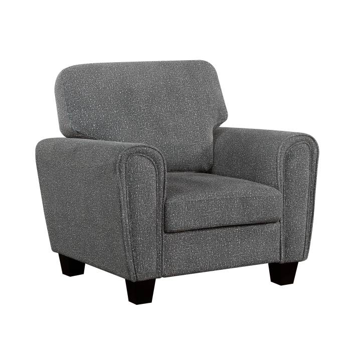 Dark Gray Chenille F