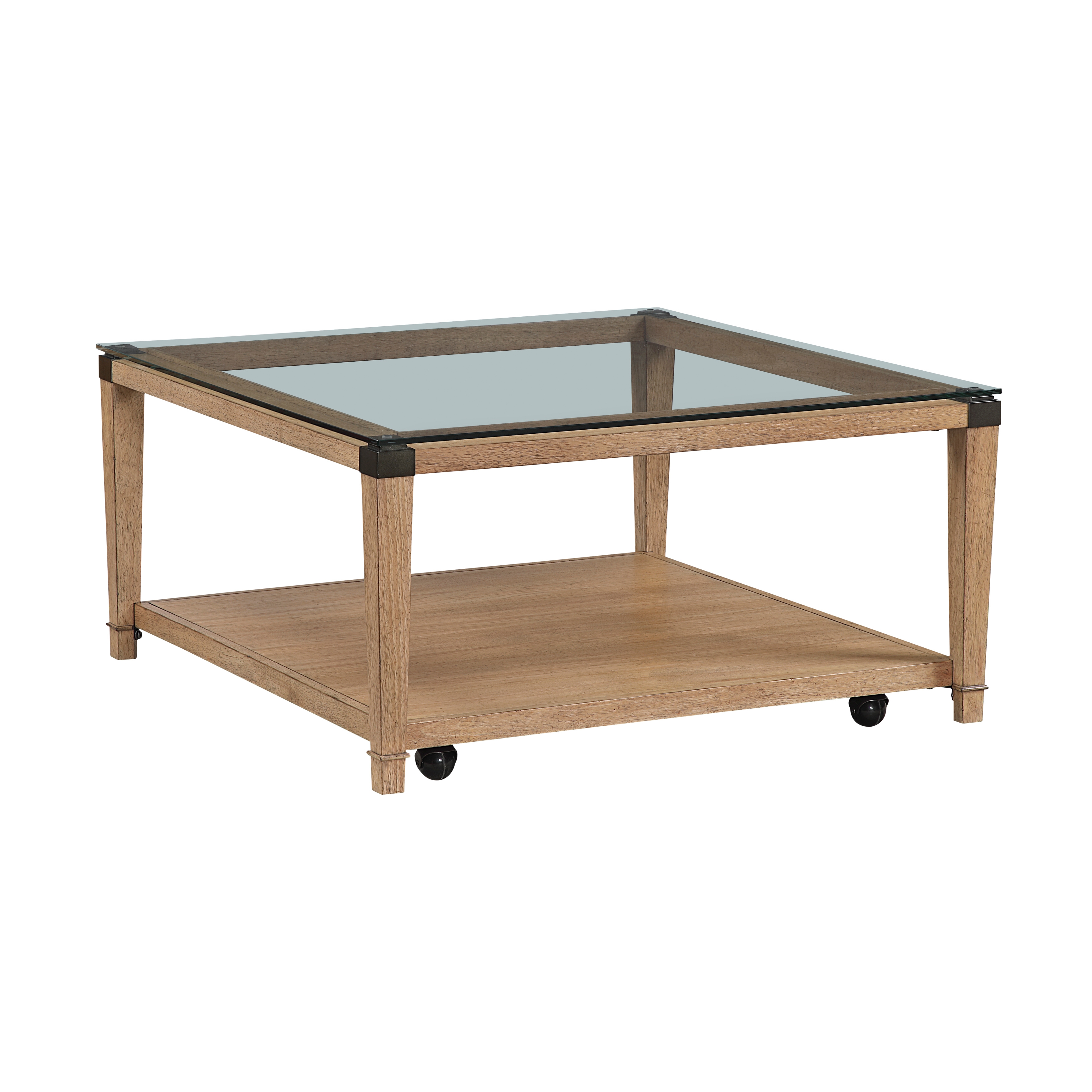 Brown finish Glass T