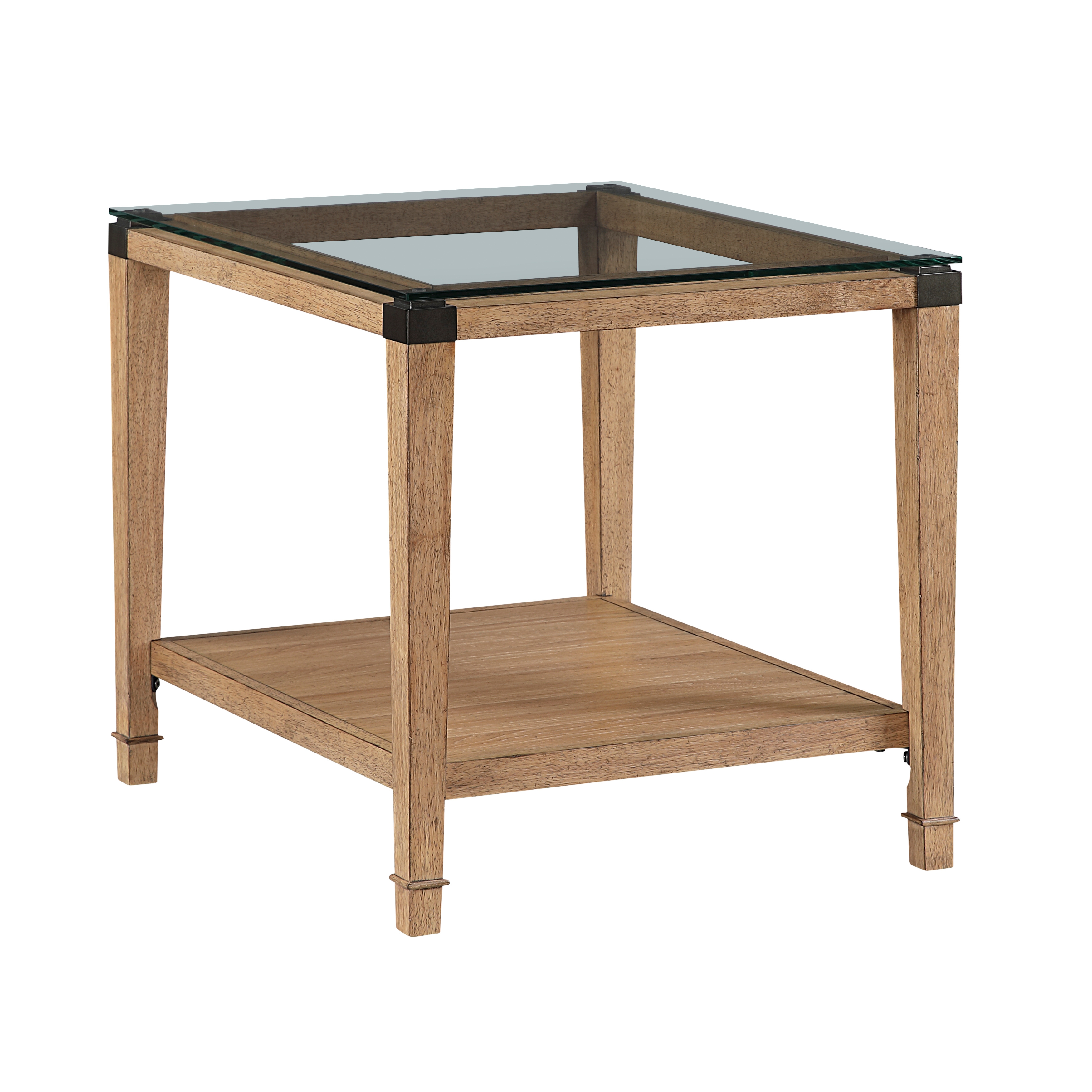 Brown finish Glass T