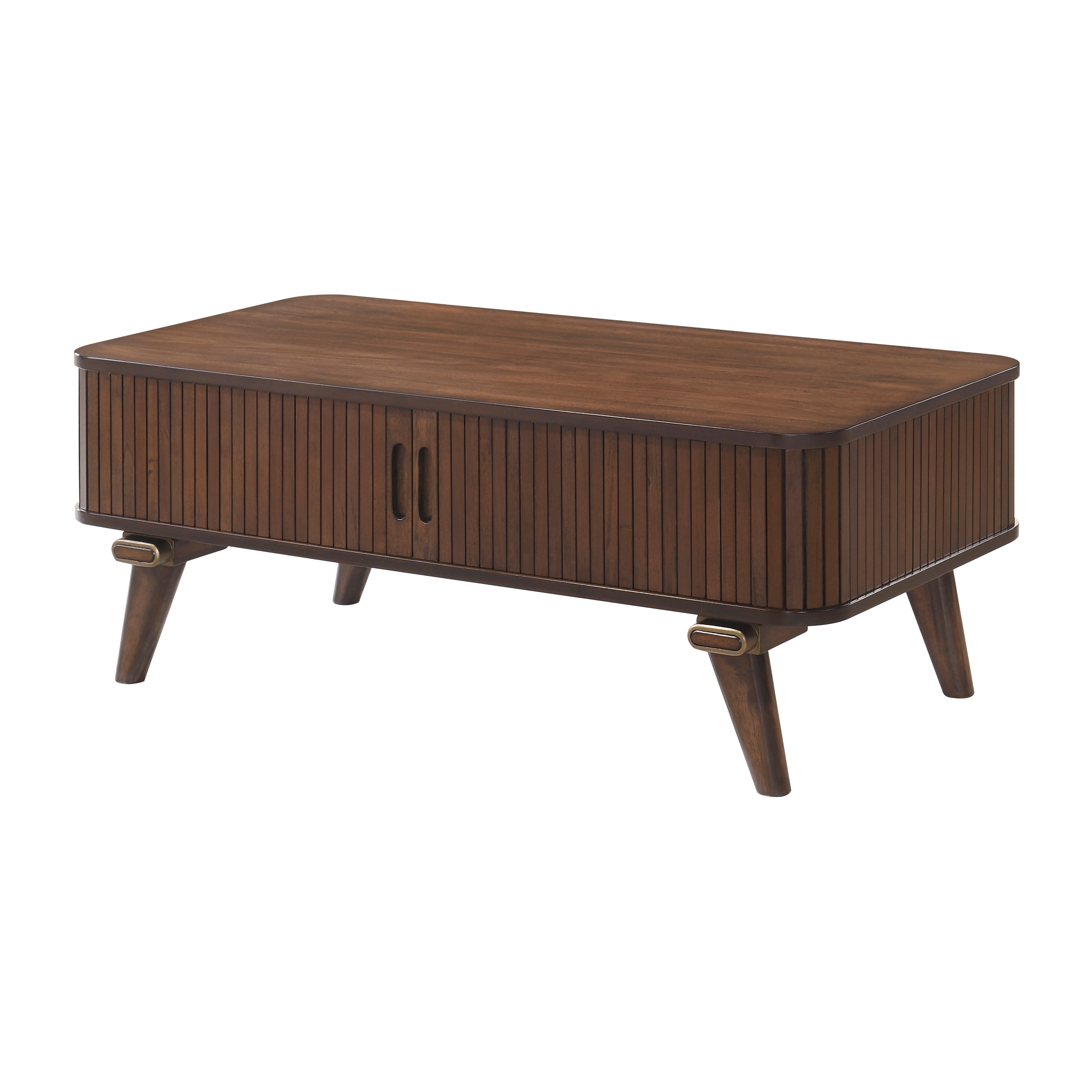 Walnut Finish Cockta
