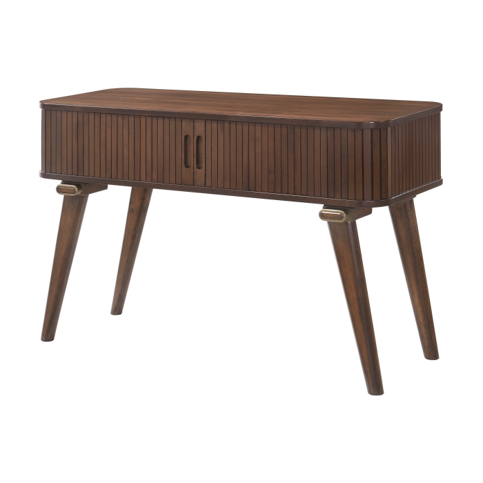 Walnut Finish Sofa T