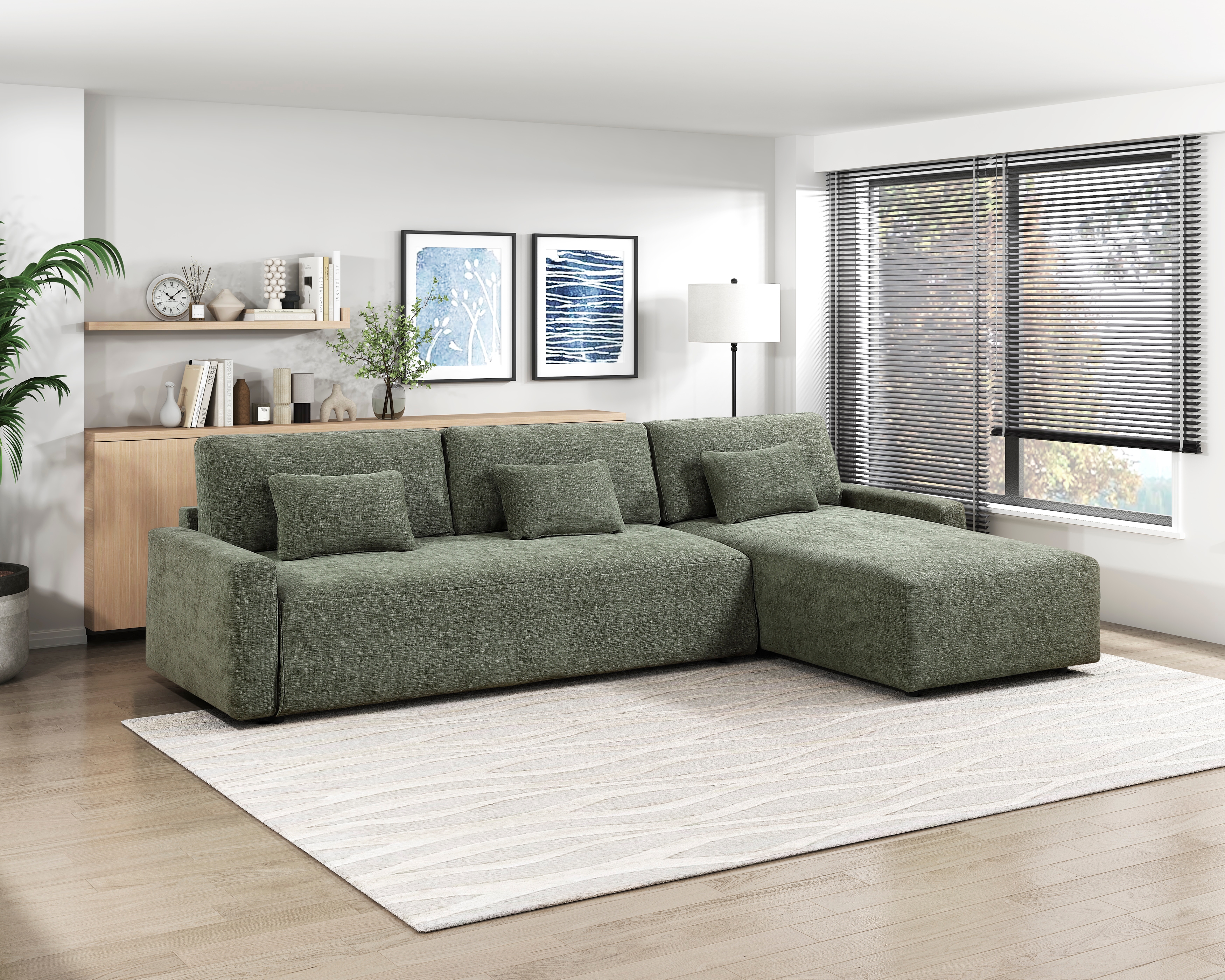 2-Piece Sectional wi